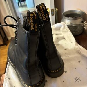 Dr. Martens Black Combat Boots